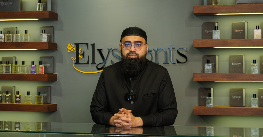 Shoaib Ahmed Baig, founder of Elyscents