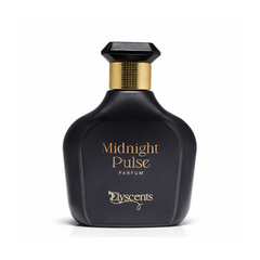 Midnight Pulse bold spicy woody perfume bottle by Elyscents UAE