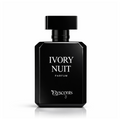 Ivory Nuit creamy and smooth perfume bottle by Elyscents UAE