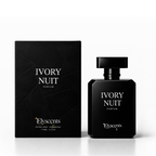 Ivory Nuit creamy and smooth perfume bottle by Elyscents UAE