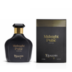 Midnight Pulse bold spicy woody perfume bottle by Elyscents UAE