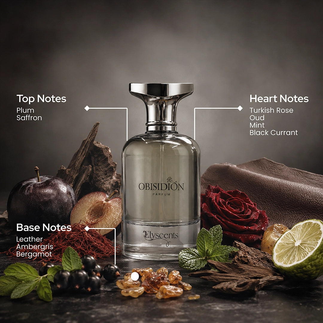 Exclusive Deal perfume bundle with Obisidion and Midnight Pulse by Elyscents UAE